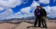 Top of the Dunes in Great Sand Dunes NP