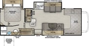 Coachmen Leprechaun 260DS 2025-00-Floorplan