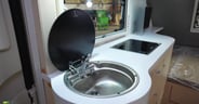 nuCamp T@B 400 kitchen