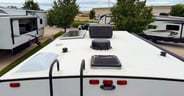 A single 200 watt solar panel is standard on the Grand Design Im