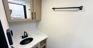 Not bad storage and space in the rear bath of the Imagine AIM 15