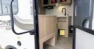A shoe cubby is a nice touch in the Grand Design Imagine AIM 15R