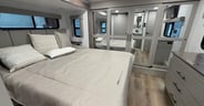 The mirrors add a more spacious feel to the bedroom of the Alliance Valor 44V14