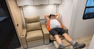 A thorough evaluation of the theater seats in the Winnebago Thri