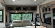 Good cabinet storage throughout the interior of the Reflection 3