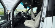 Mercedes-Benz cabin offers a full suite of safety and driveabili