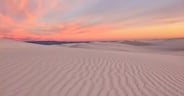 Sunrise in White Sands