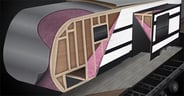 View of how a stick-and-tin trailer is built (from Grand Design)