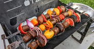 Prep Veggies Make Easy Kebabs