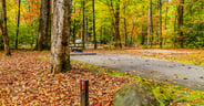Smokemont Campground in Great Smoky Mountains National Park in N
