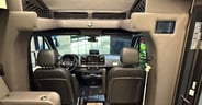 An over-cab storage area adds a bit more room for stuff