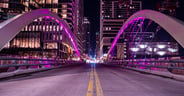 The skyline in the city of Austin.