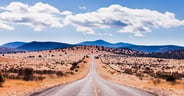 Davis Mountains High Desert Landscape Texas USA