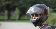motorcycle racing helmet