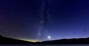 Milky Way Over Badwater Basin (death Valey)
