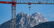 heavy equipment builds Winter Olympics