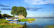 Beautiful Wooten Park in Tavares, Florida.  Wooten Park is a fam