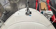 Ranger Tugs R-25 bow and windlass and bow rails-body